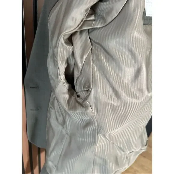 The limited perfect travel suit wool blend blazer size 4 color green - Picture 5 of 9